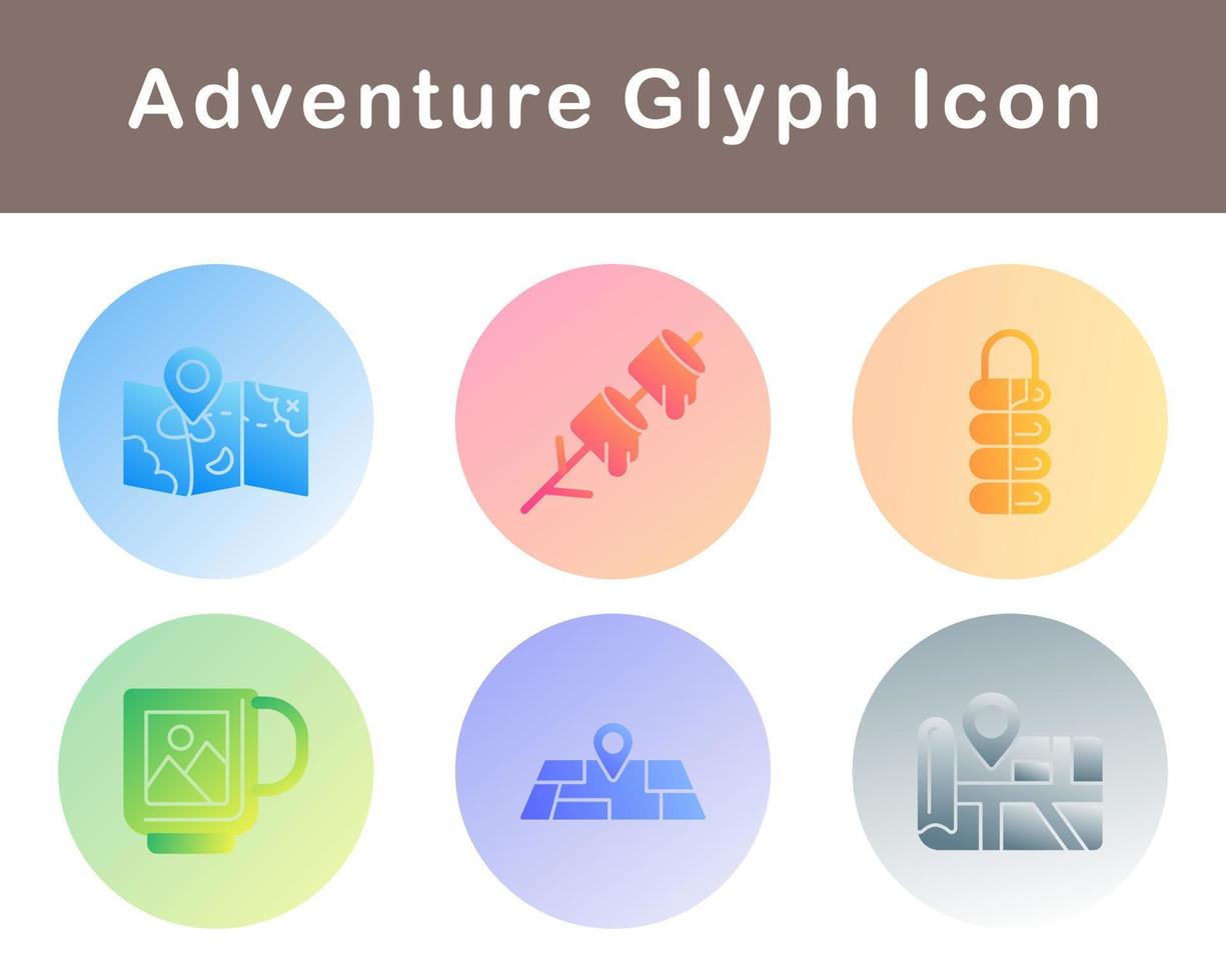 Adventure Vector Icon Set