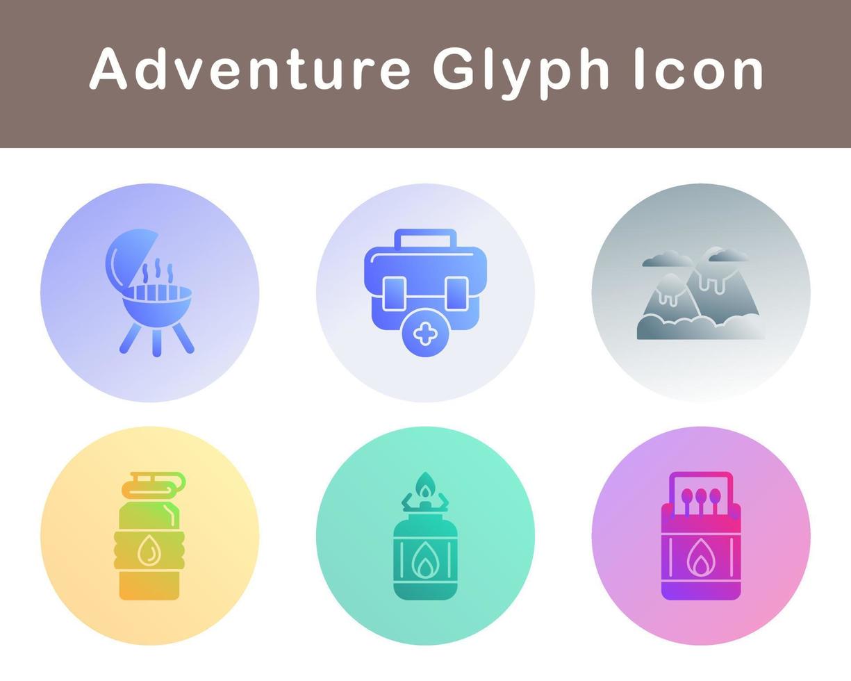 Adventure Vector Icon Set