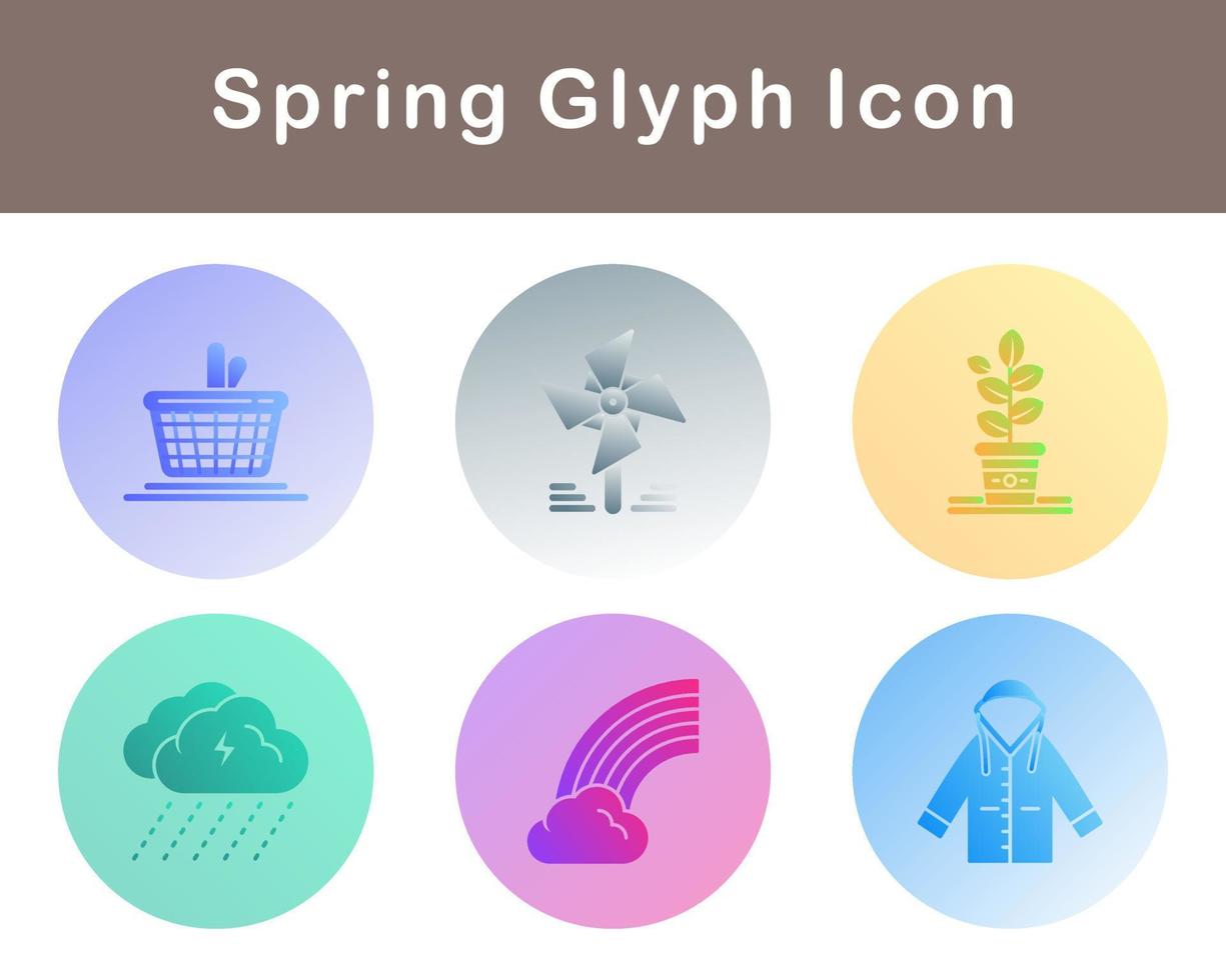 Spring Vector Icon Set