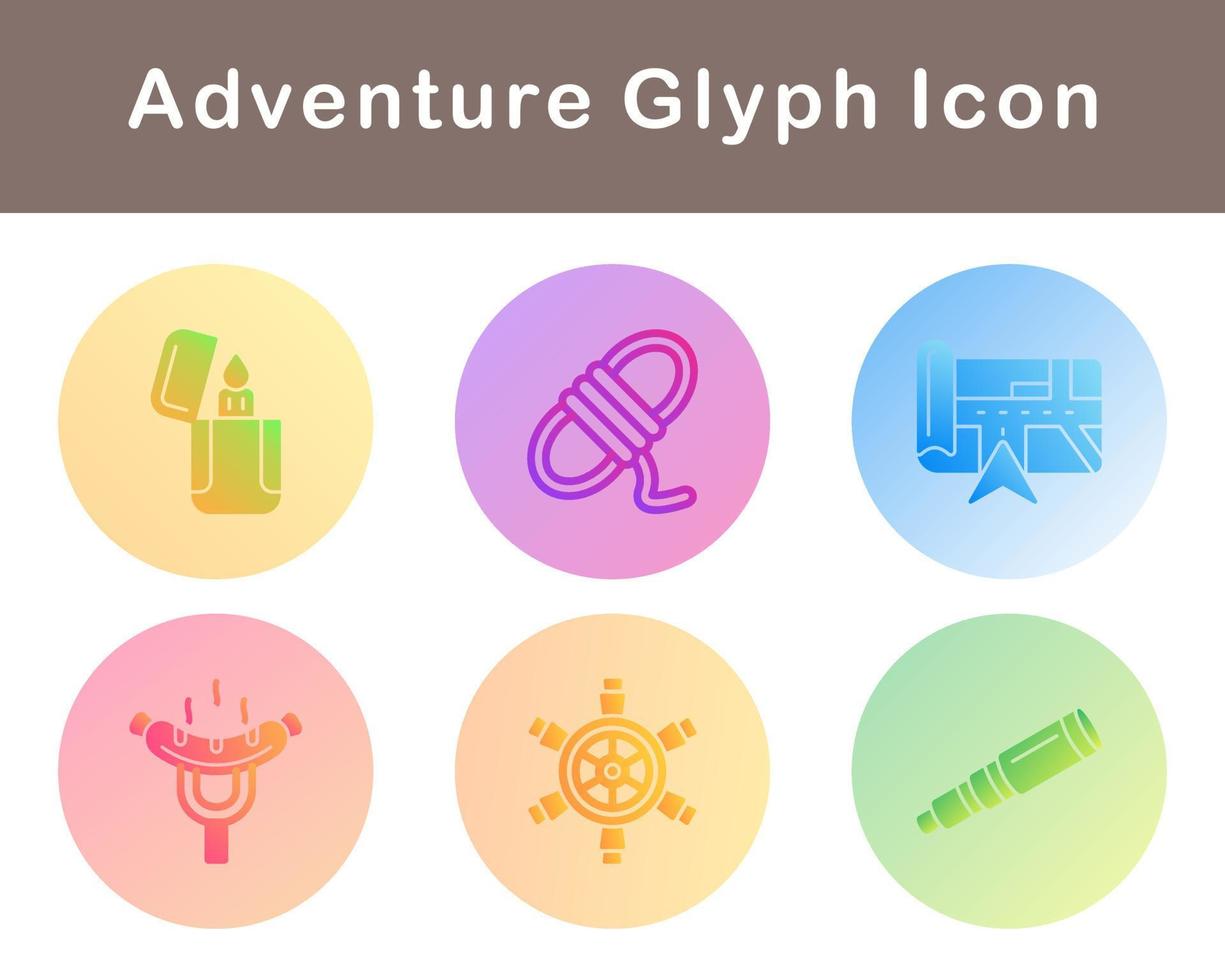 Adventure Vector Icon Set
