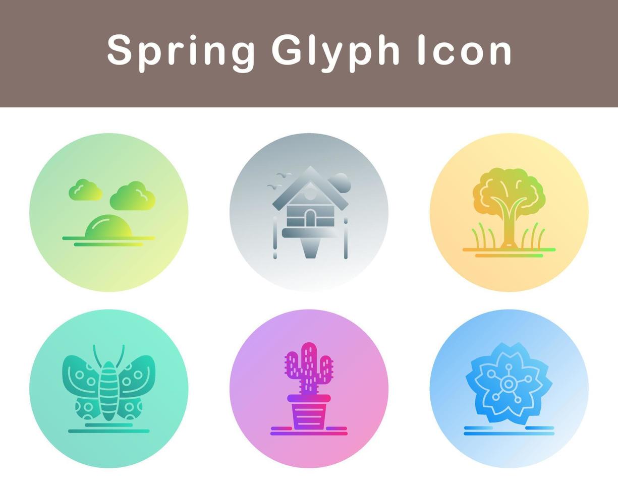 Spring Vector Icon Set