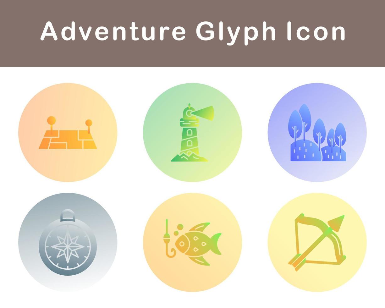 Adventure Vector Icon Set