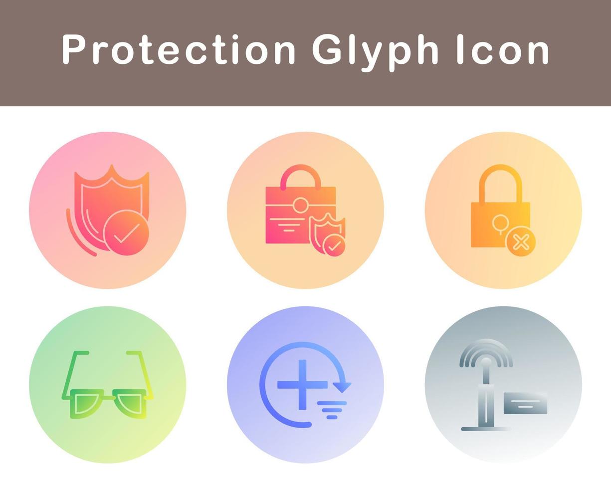 Protection Vector Icon Set