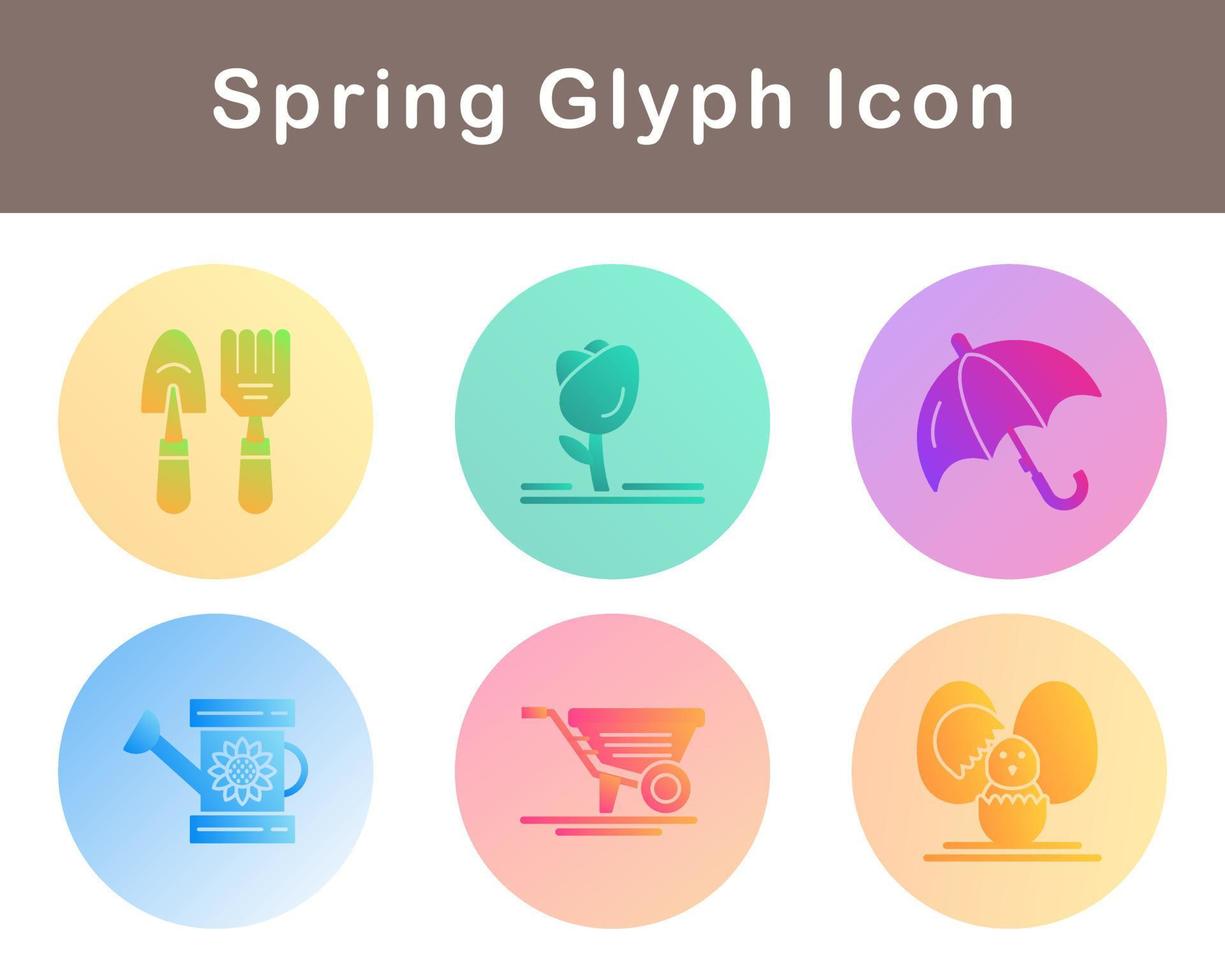 Spring Vector Icon Set