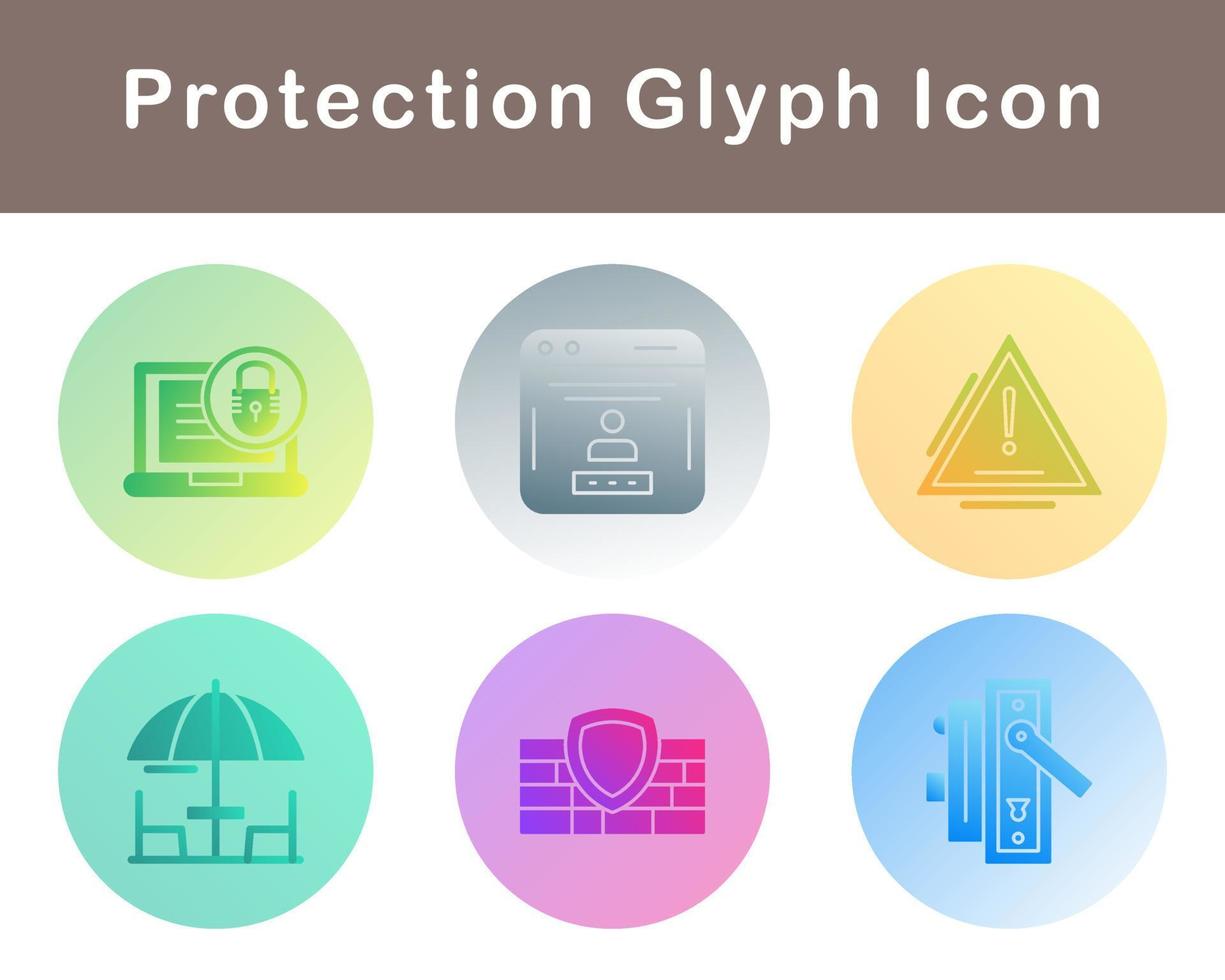 Protection Vector Icon Set