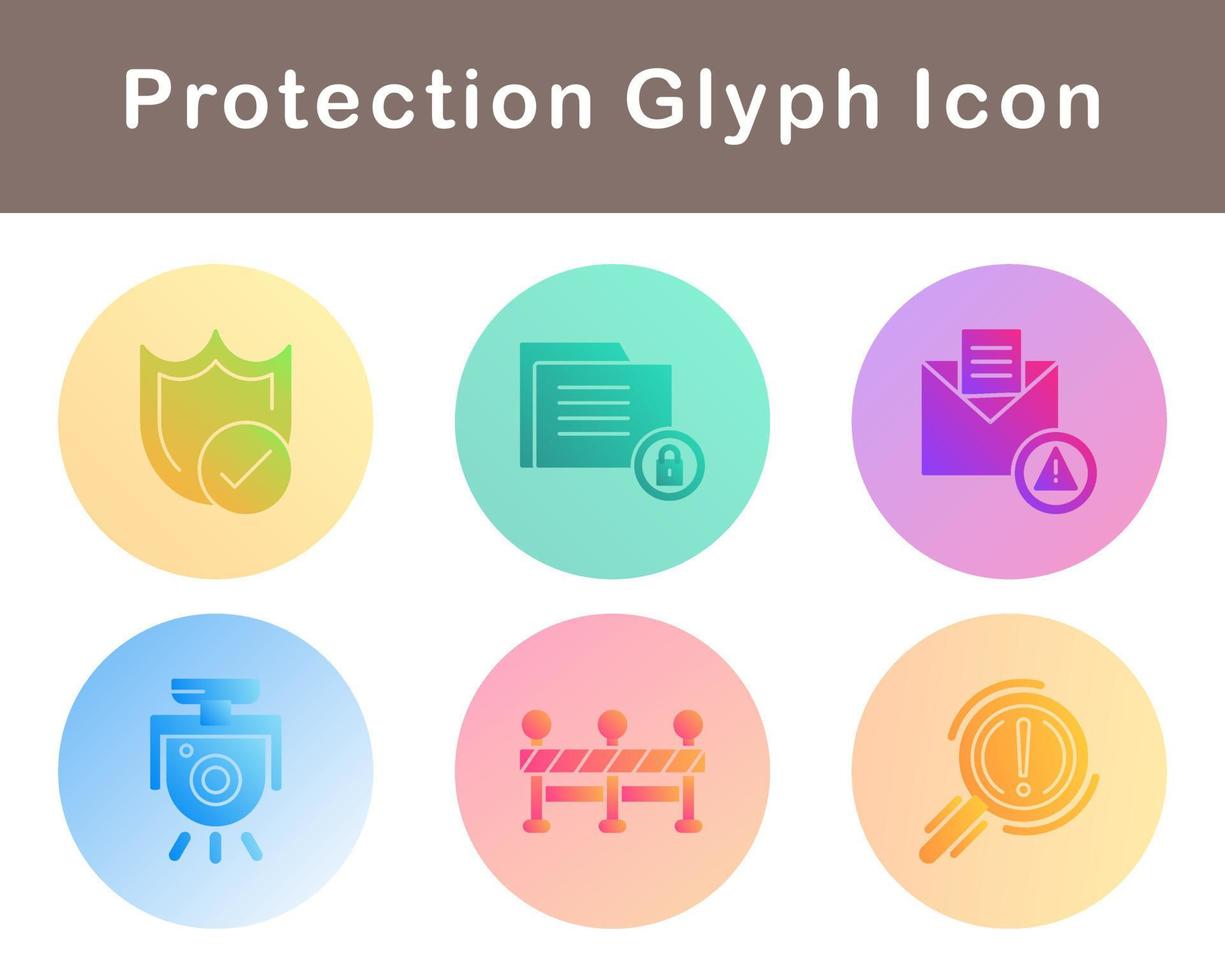 Protection Vector Icon Set