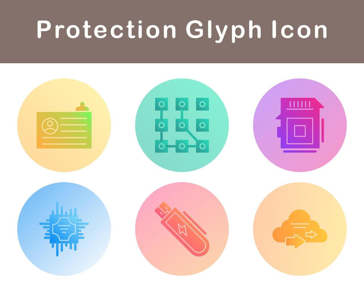 Protection Vector Icon Set