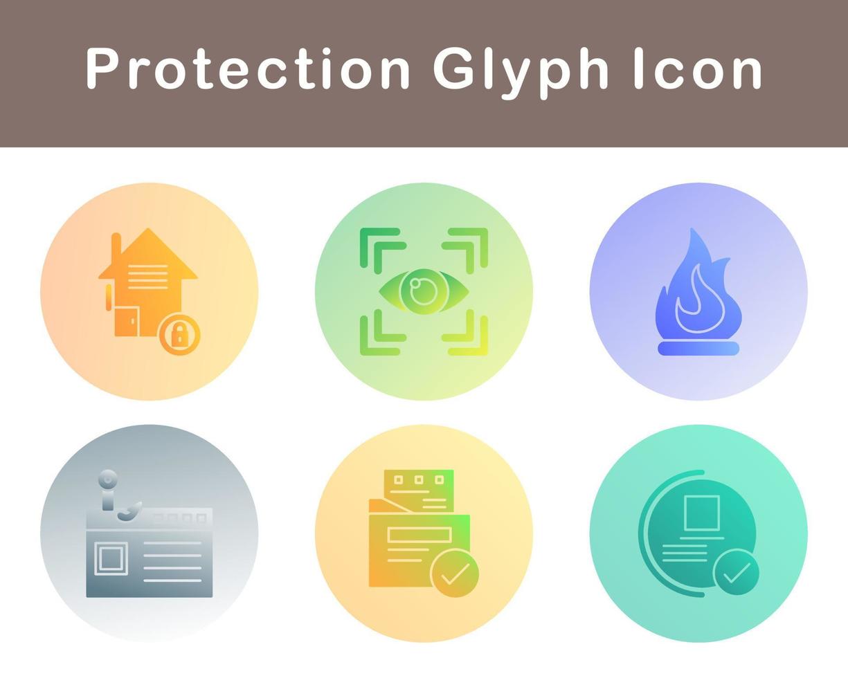 Protection Vector Icon Set