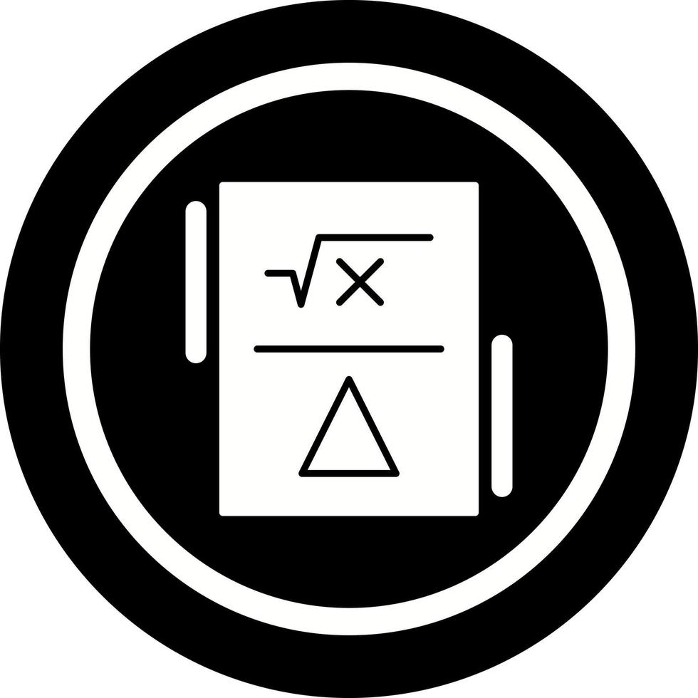 Formula Vector Icon