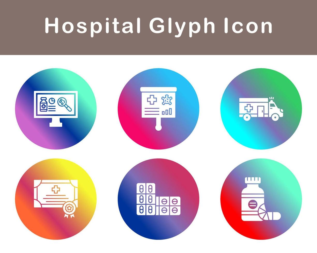 Hospital Vector Icon Set