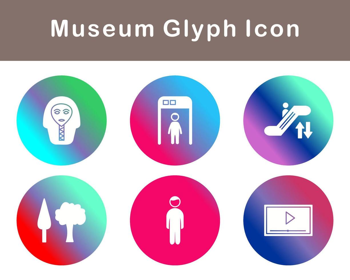 Museum Vector Icon Set