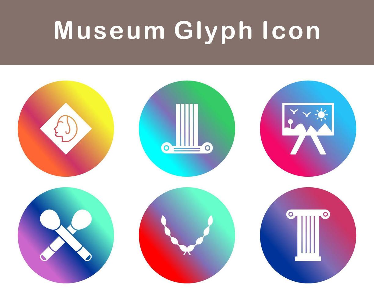 Museum Vector Icon Set