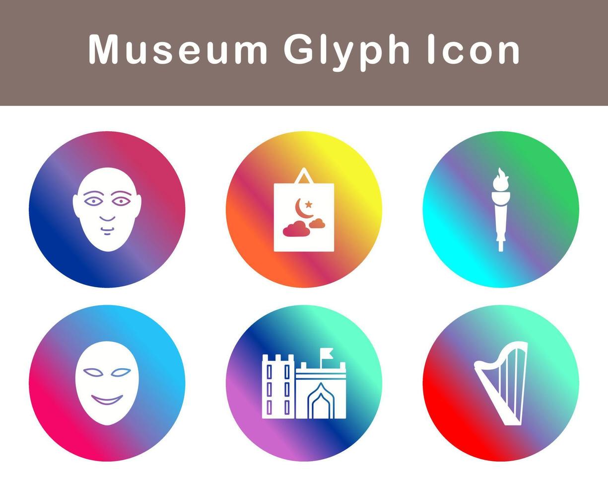 Museum Vector Icon Set