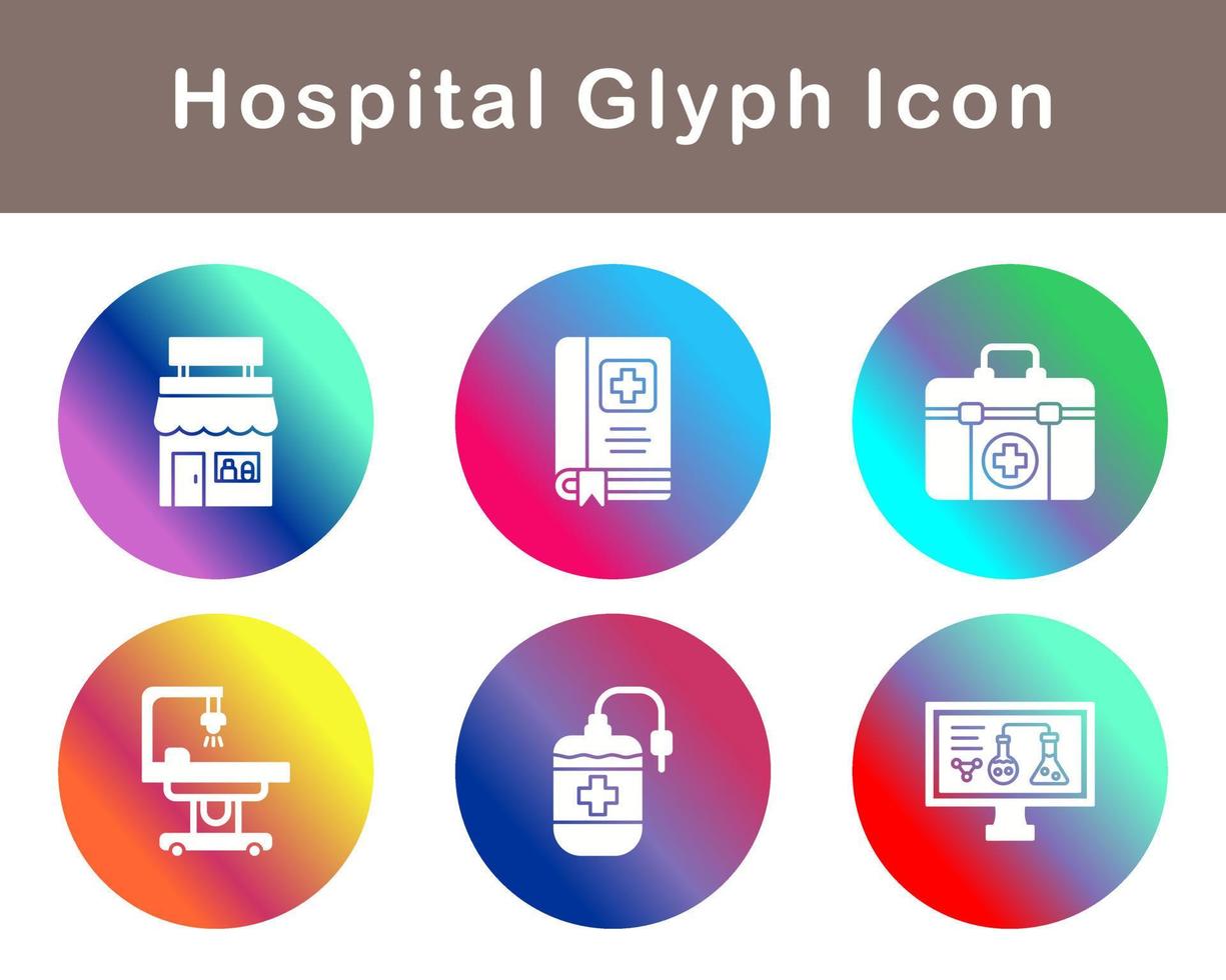 Hospital Vector Icon Set