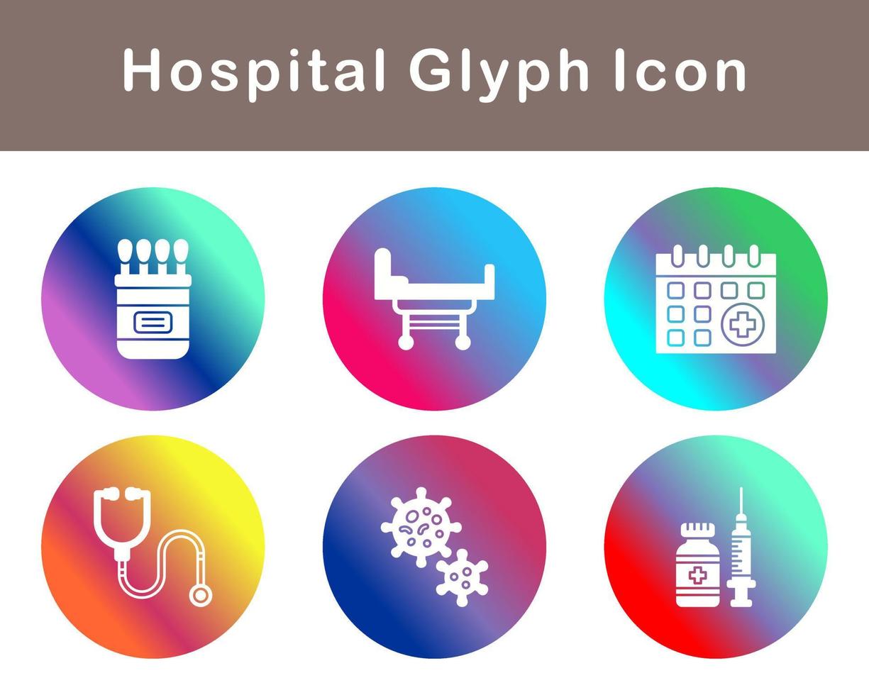 Hospital Vector Icon Set