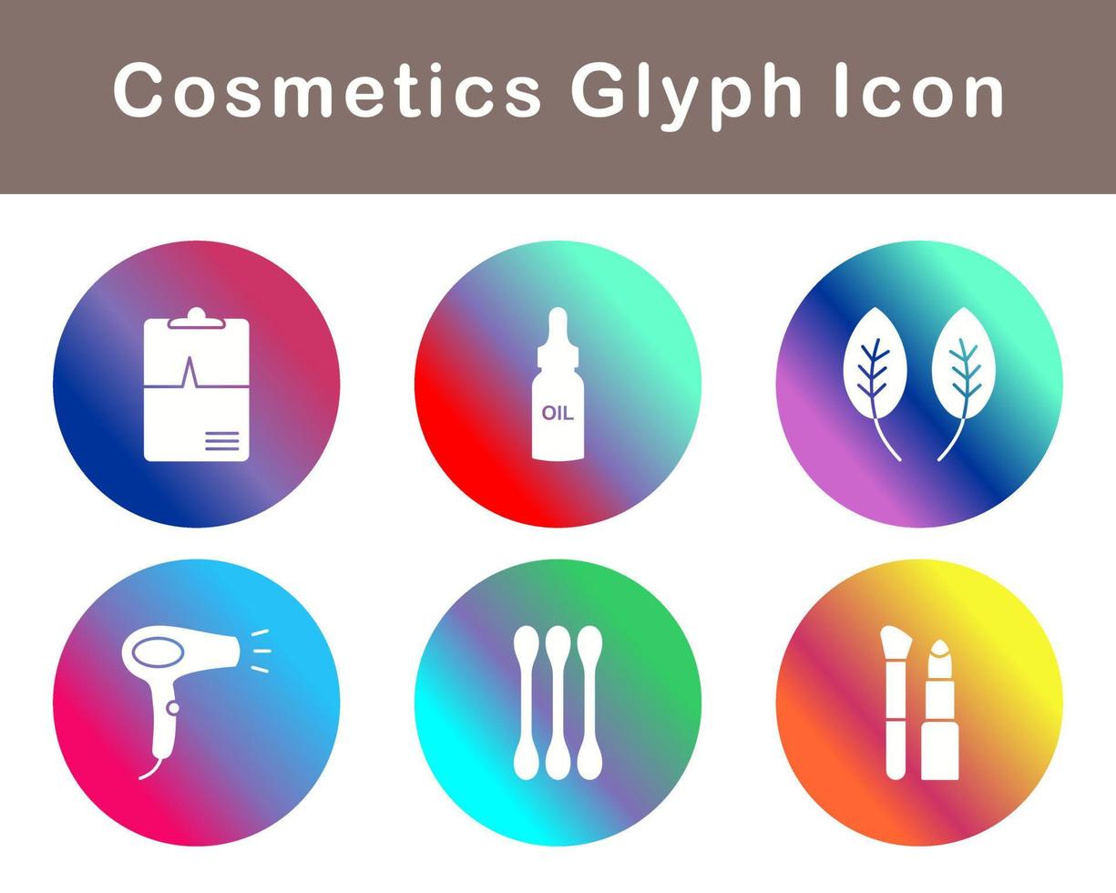 Cosmetics Vector Icon Set