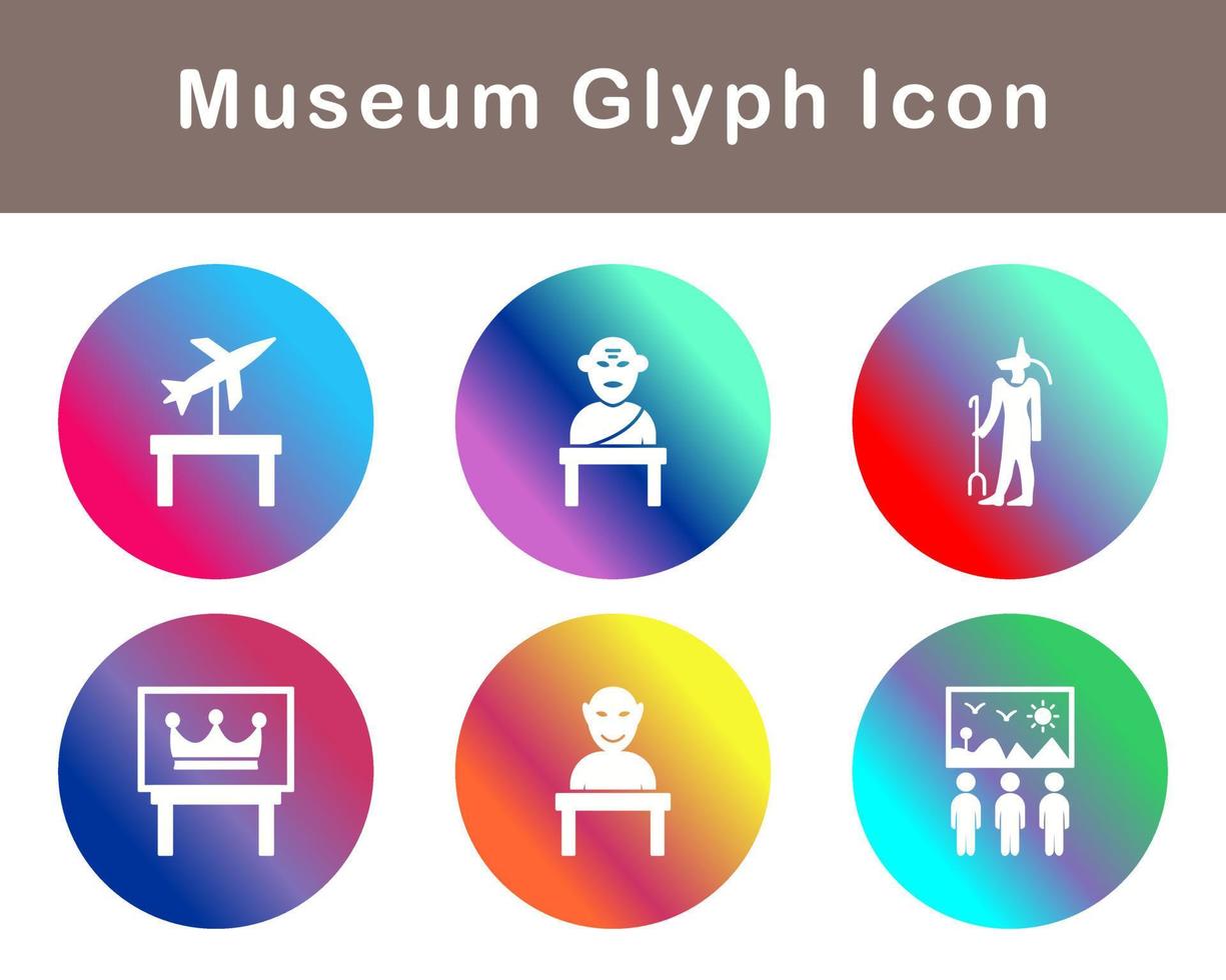 Museum Vector Icon Set