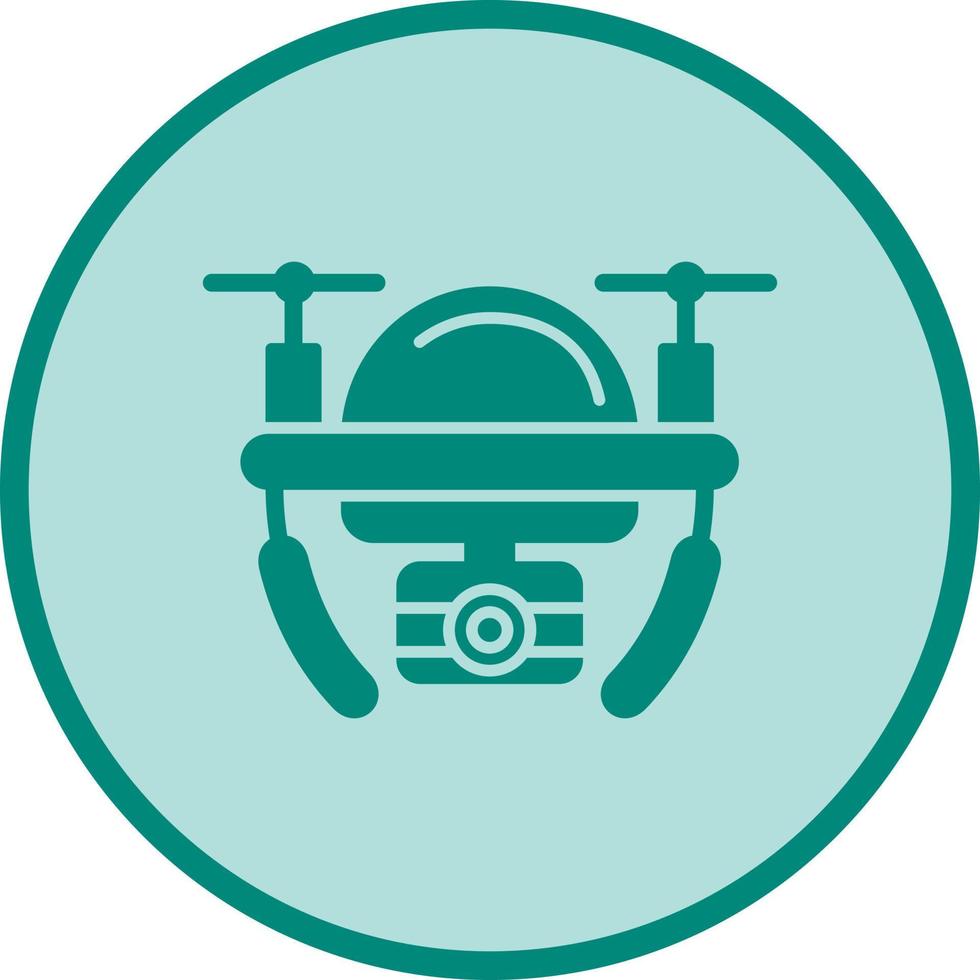 Camera Drone Unique Vector Icon
