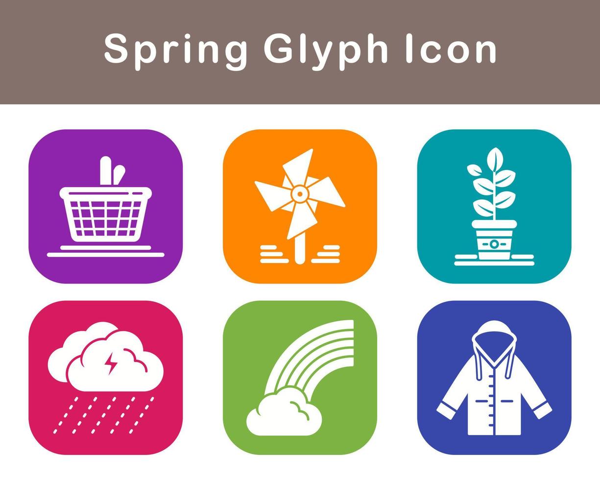 Spring Vector Icon Set