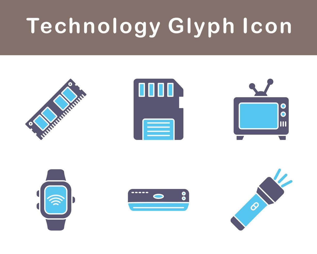 Technology Vector Icon Set