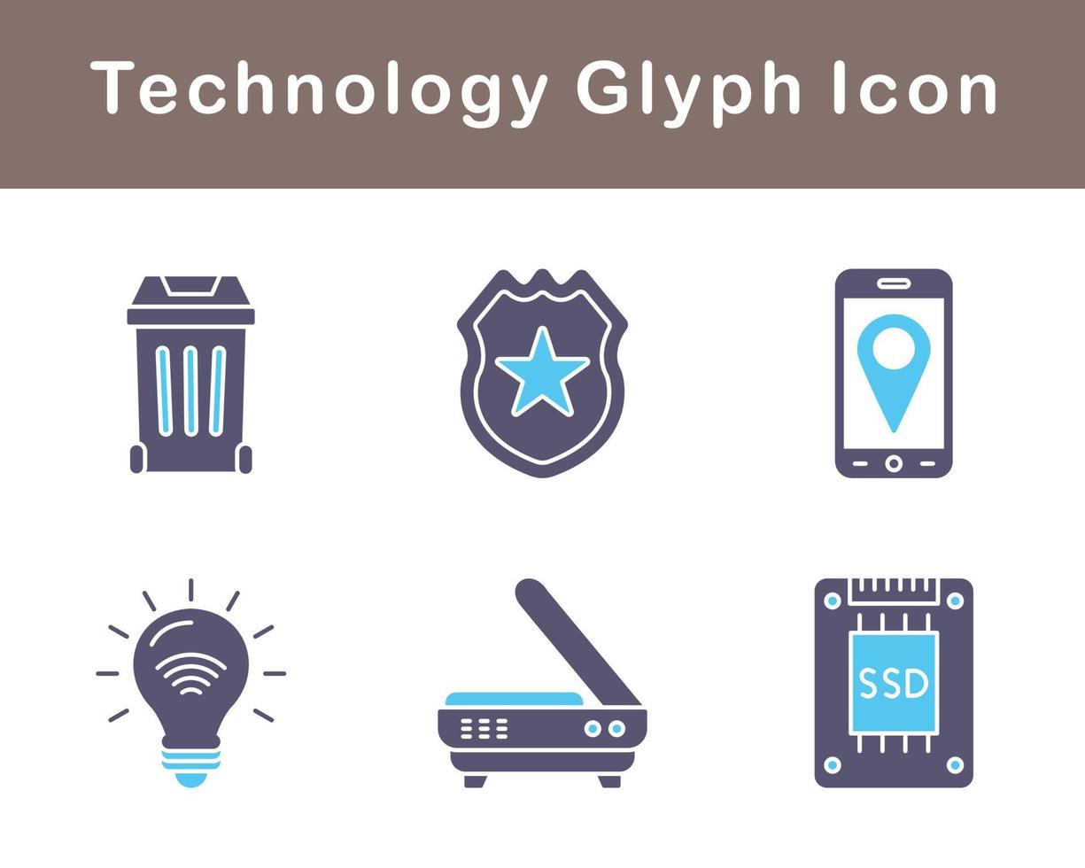 Technology Vector Icon Set