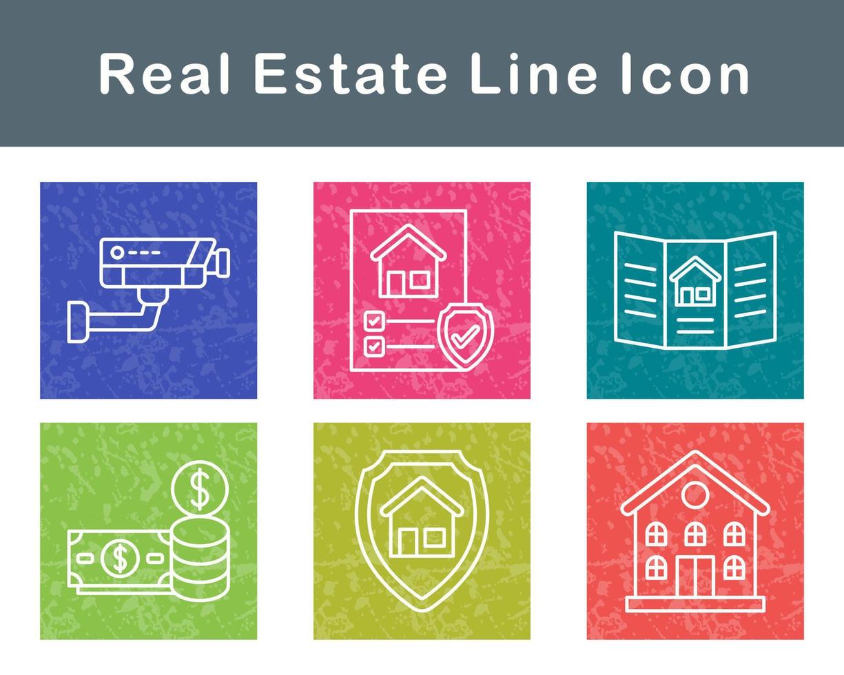 Real Estate Vector Icon Set