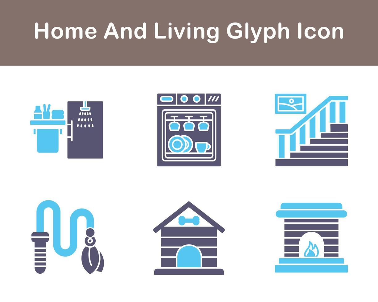 Home And Living Vector Icon Set