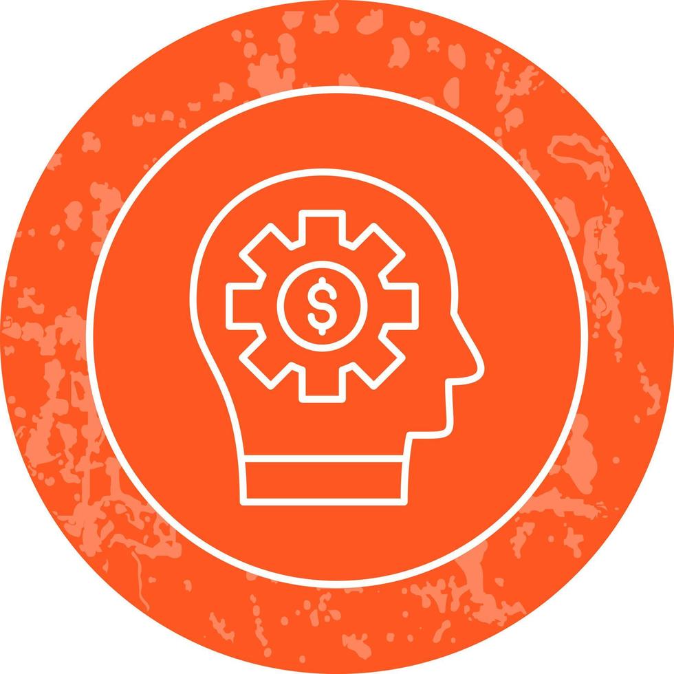 Thinking Unique Vector Icon