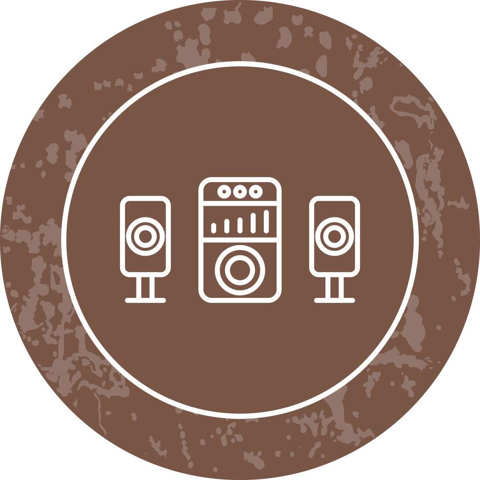 Sound System Unique Vector Icon