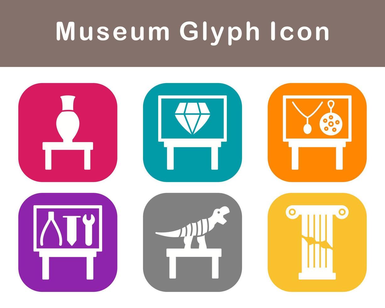 Museum Vector Icon Set