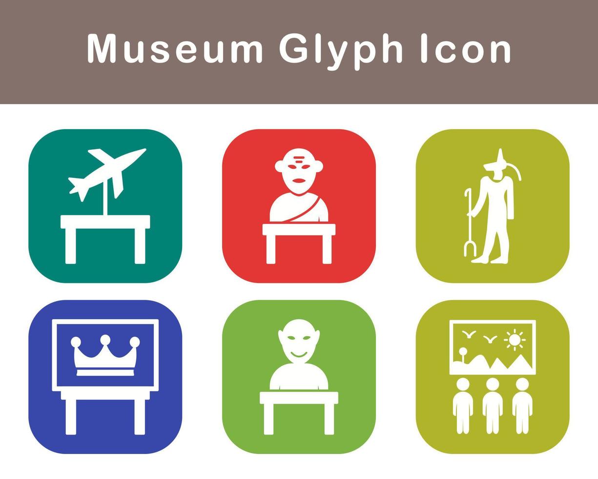 Museum Vector Icon Set