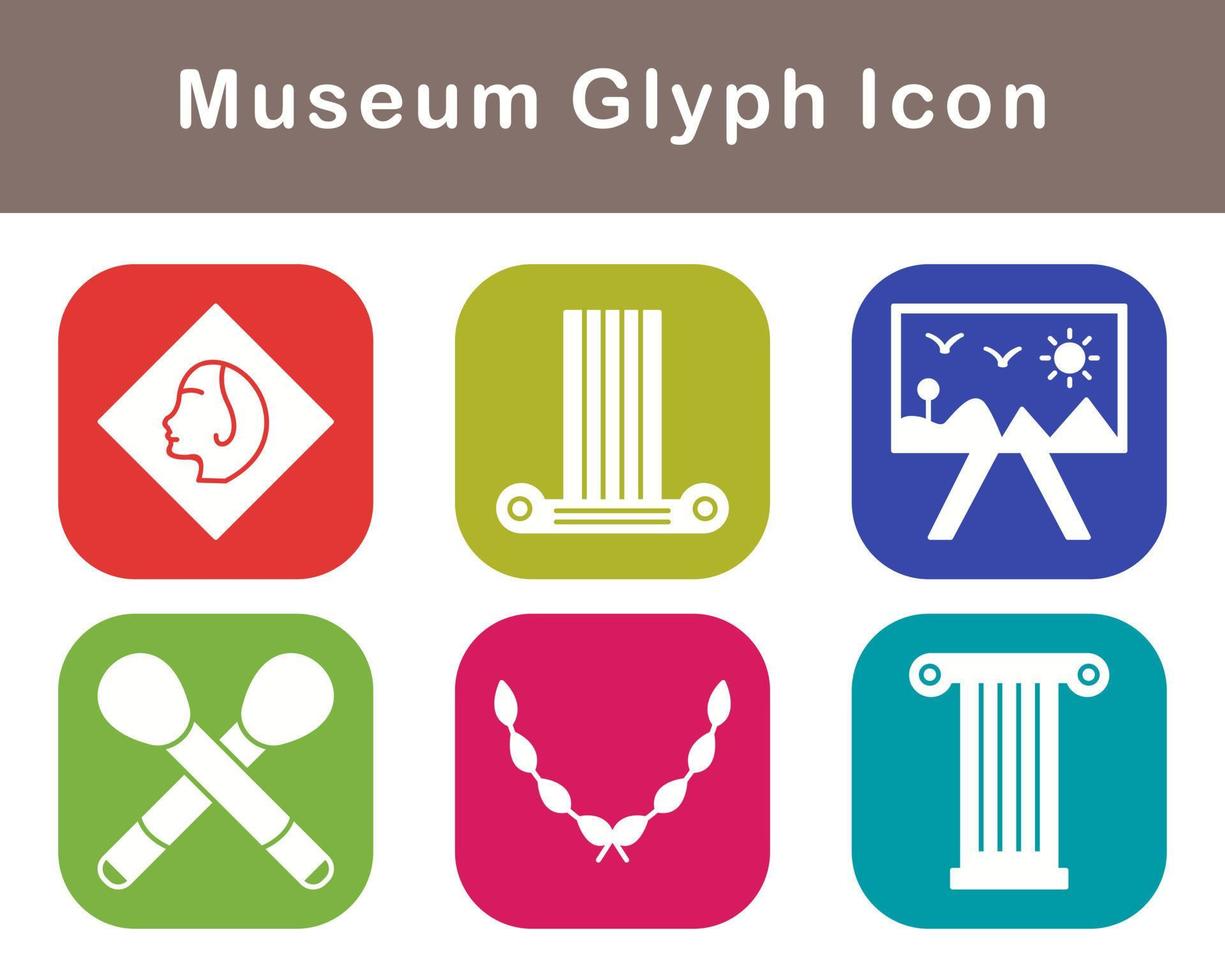 Museum Vector Icon Set