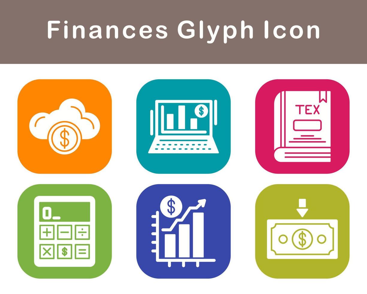 Finances Vector Icon Set