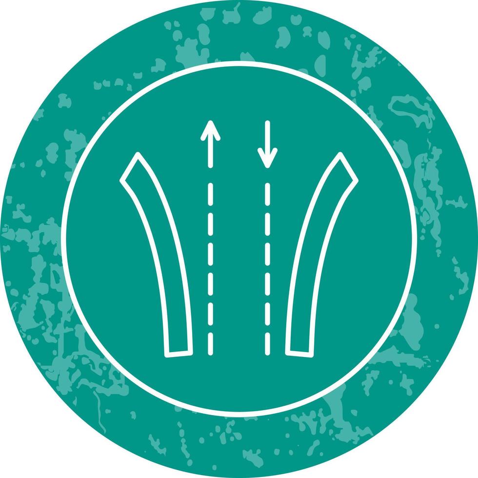 Way Unique Vector Icon
