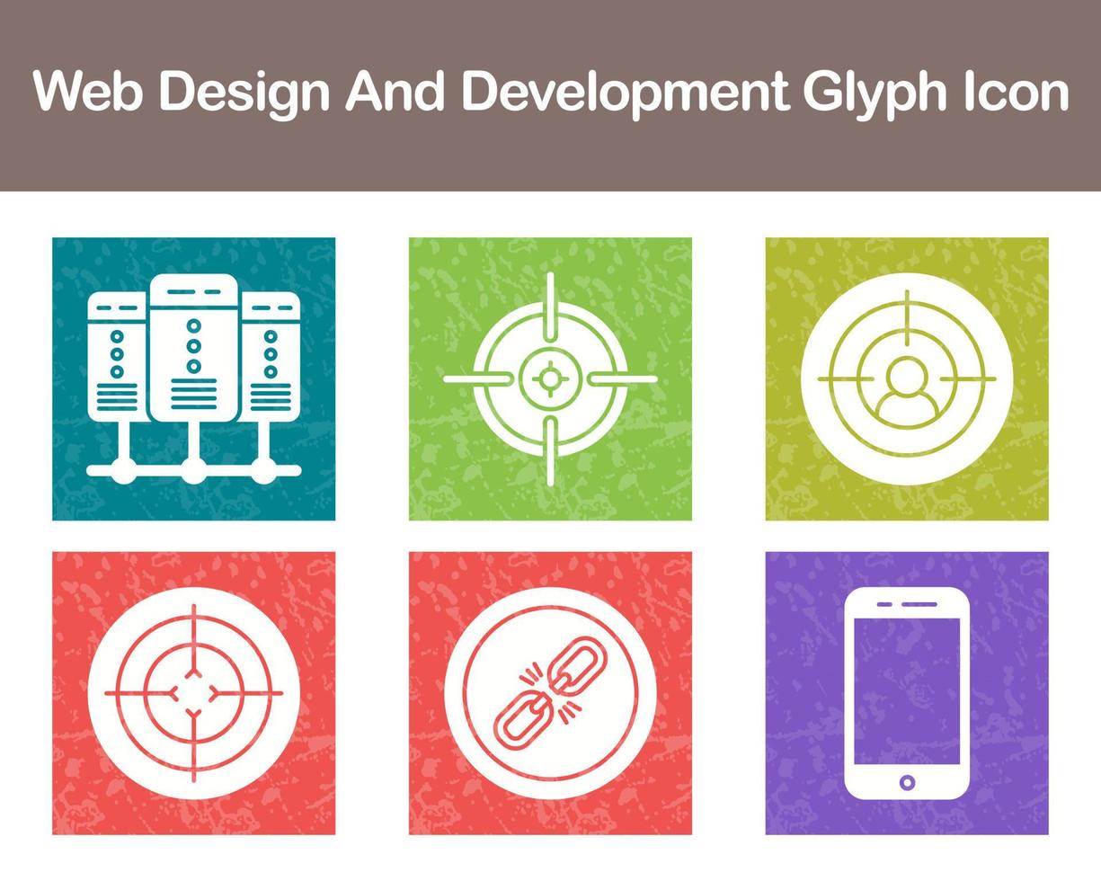 Web Design And Development Vector Icon Set