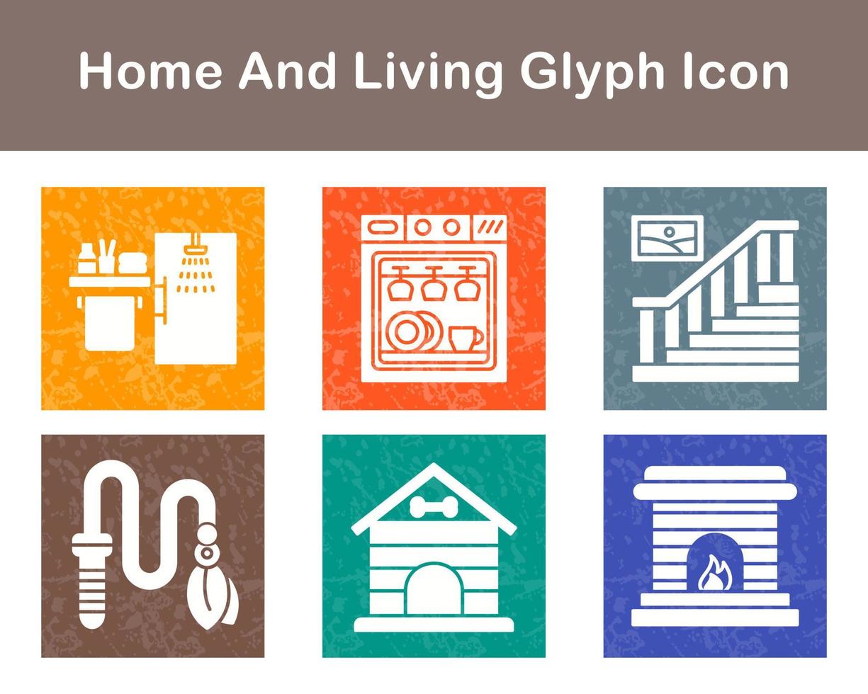 Home And Living Vector Icon Set