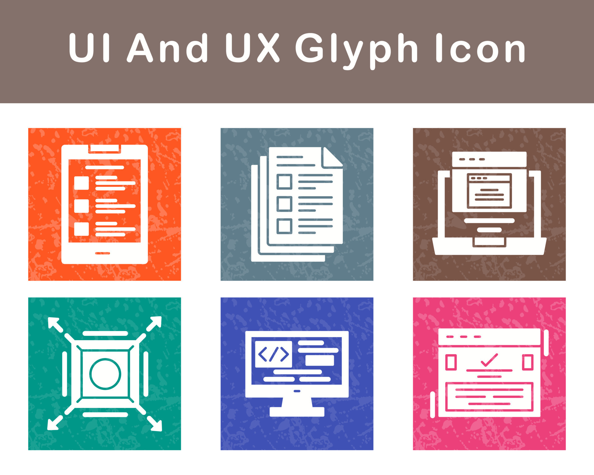 UI And UX Vector Icon Set 21124273 Vector Art at Vecteezy