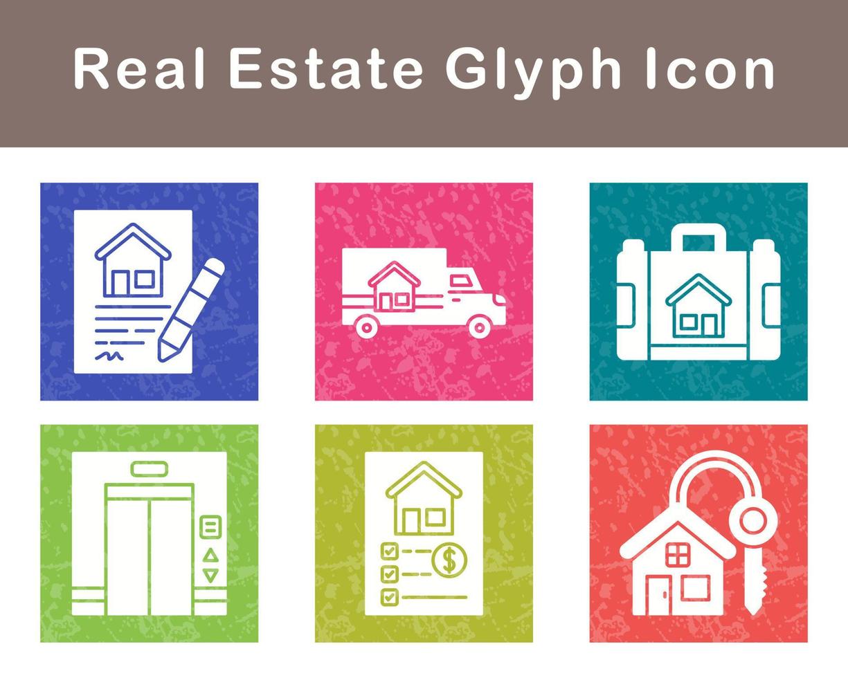 Real Estate Vector Icon Set