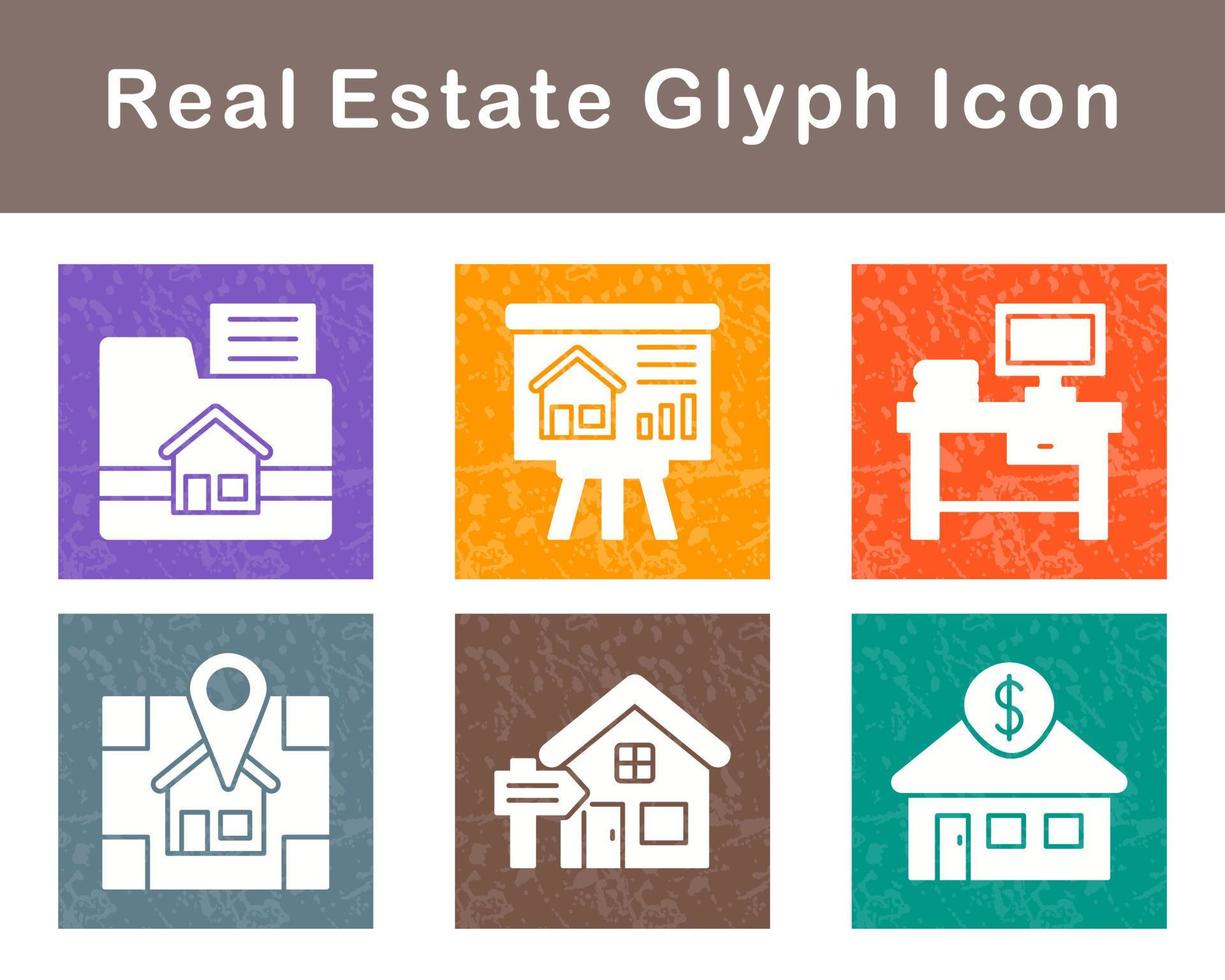 Real Estate Vector Icon Set