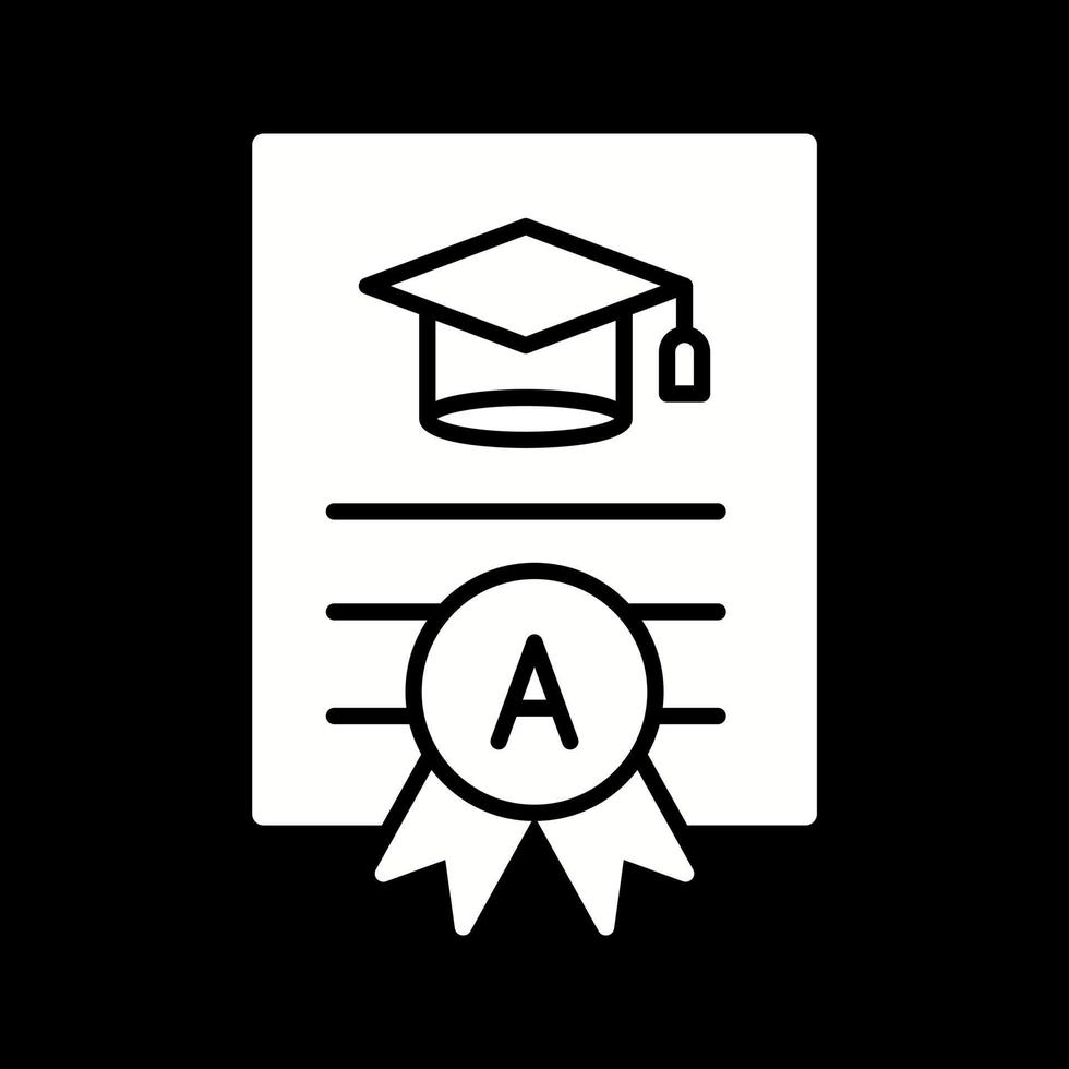 Report Card Unique Vector Icon