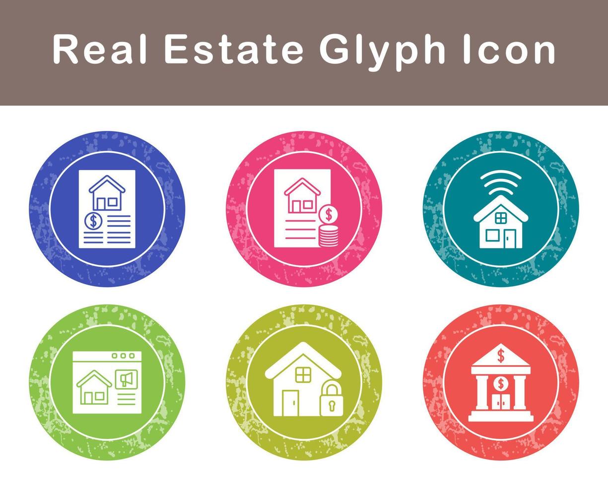 Real Estate Vector Icon Set