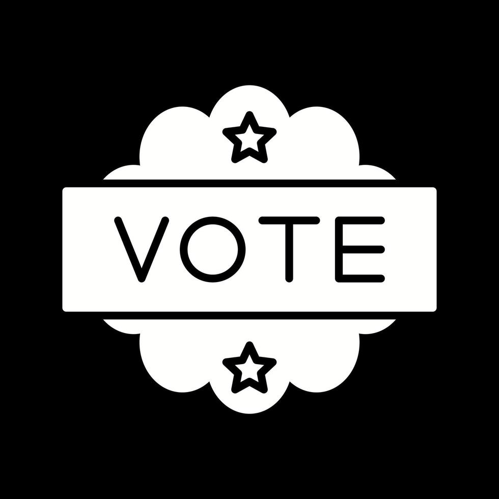 Vote Unique Vector Icon