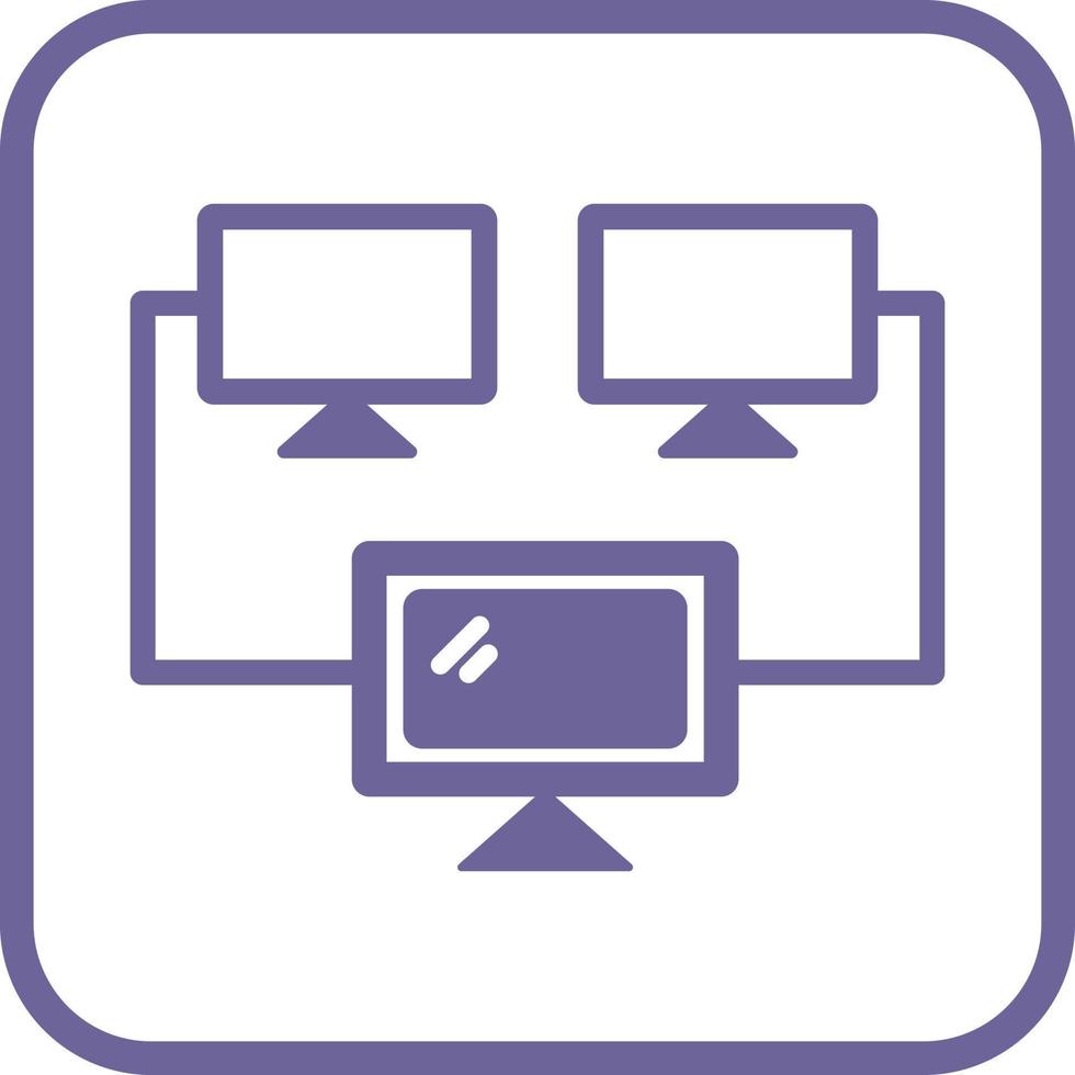 Connected Systems Unique Vector Icon