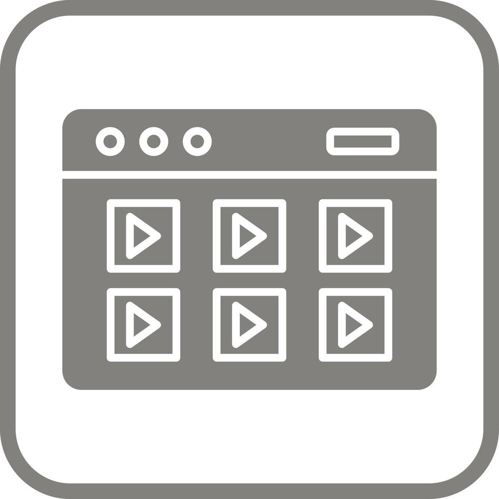 Online Course Unique Vector Icon