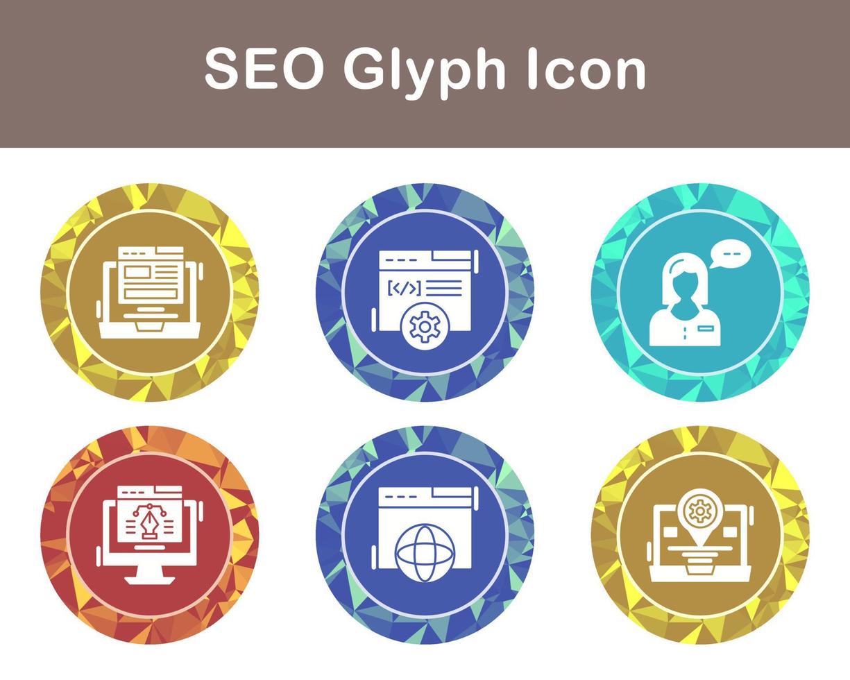 SEO Vector Icon Set