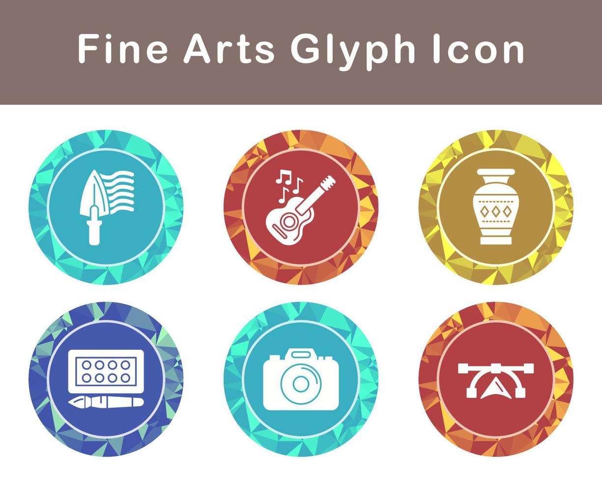 Fine Arts Vector Icon Set