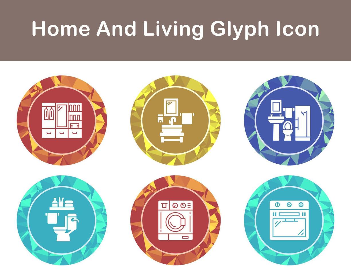 Home And Living Vector Icon Set