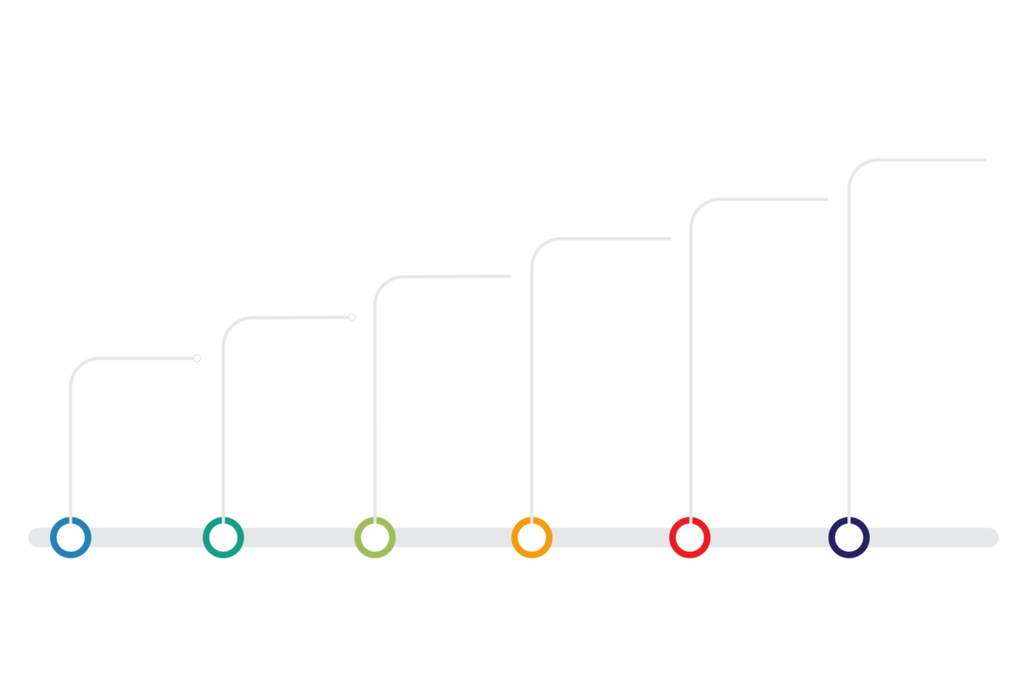 infografía negocio modelo opciones icono objeto png