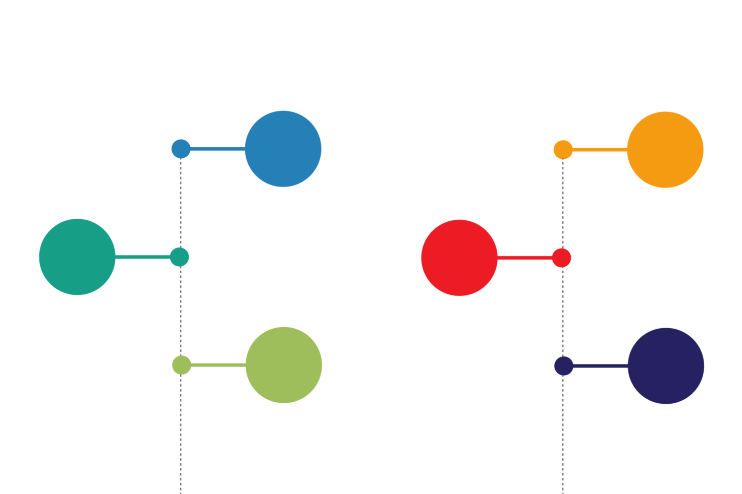 infografía negocio modelo opciones icono objeto png