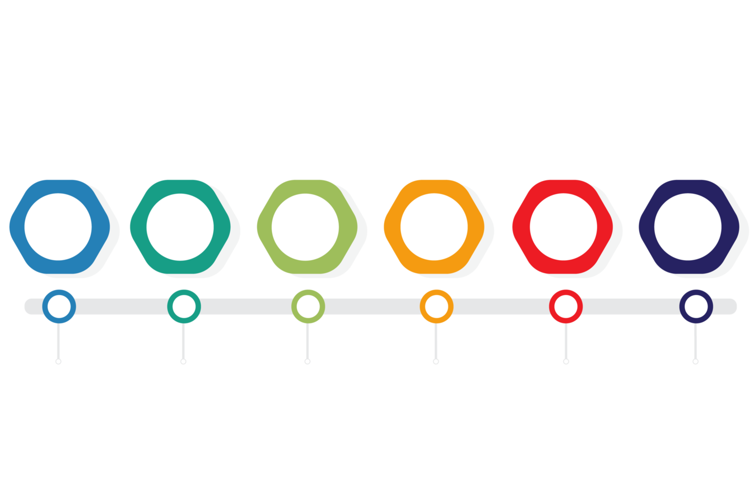 Infografica attività commerciale modello opzioni icona oggetto png